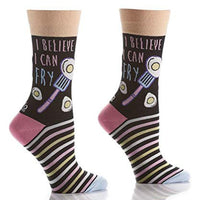 Ctn,Plys&Spx WmnCrwSck-Eggs