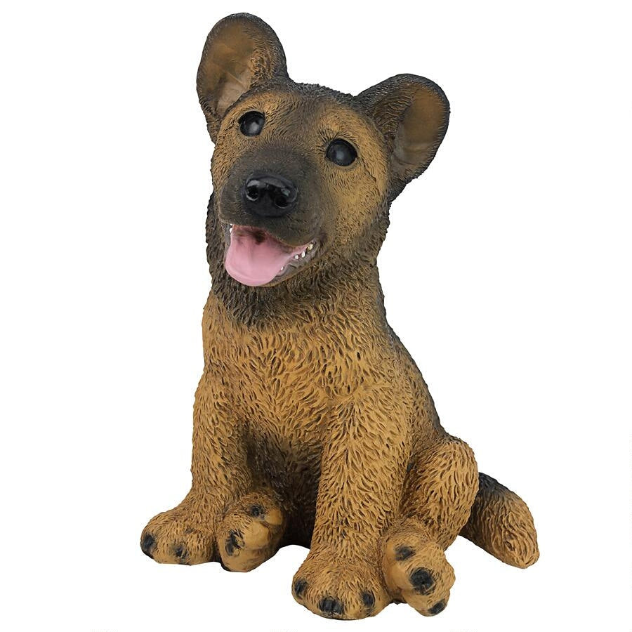 German Shepherd Puppy Statu