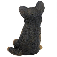 German Shepherd Puppy Statu