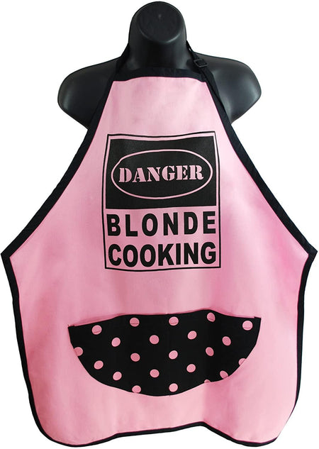 Danger- Blonde Cooking Apron