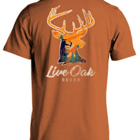 Deer Silhoette Terracotta Shir
