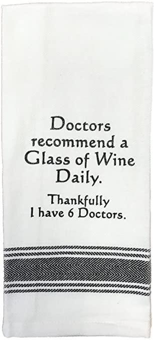 Doctors Recommend Tea Towel