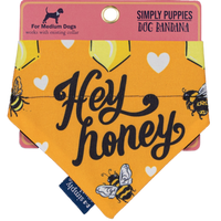 Dog Bandana Honey- Medium