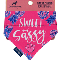 Dog Bandana Sweet- Medium