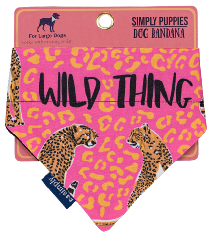 Dog Bandana Wild- Large
