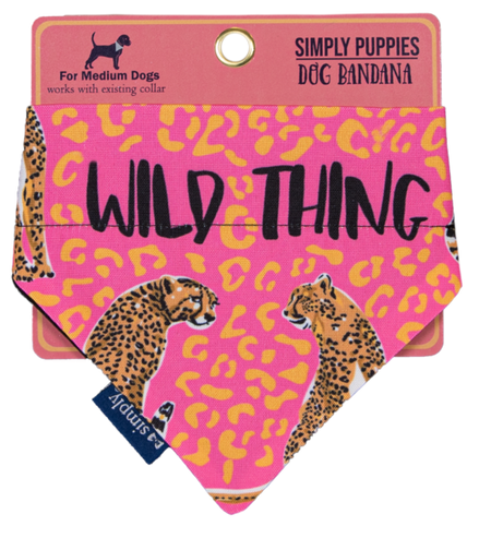 Dog Bandana Wild- Medium