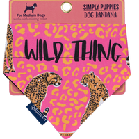 Dog Bandana Wild- Medium