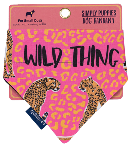 Dog Bandana Wild- Small