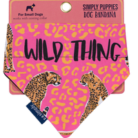 Dog Bandana Wild- Small