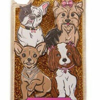 Dog Gold Sparkle Phone Case