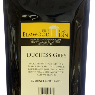 1lb Bag Loose Leaf Tea  We take traditional Earl Grey to a more sophisticated level with this beautiful Sri Lankan black tea blended with lemon peel, orange peel, rose petals and cornflower petals. It's as delicious as it is beautiful. What an aroma!