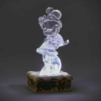 Clear Minnie Illuminated Figurine