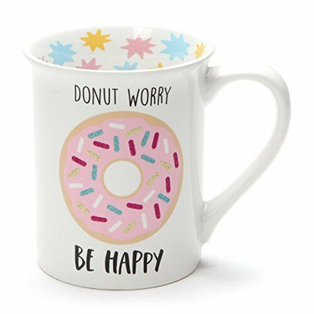 Donut Glitter Mug