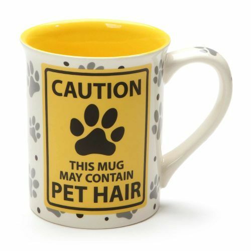 Caution Pet Hair Mug