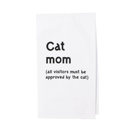 Cat Mom Tea Towel