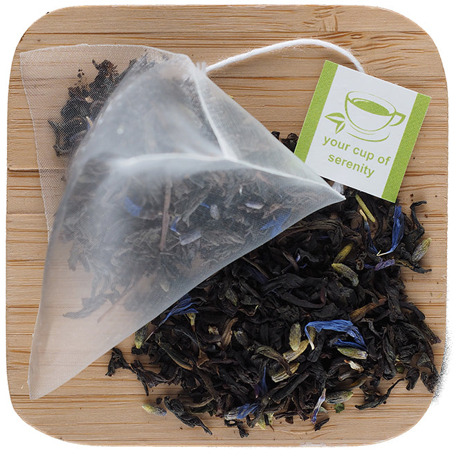 French blue lavender blended with our aromatic Earl Grey transforms this classic British tea into something extraordinary.
