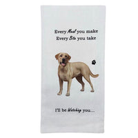 Every Bite Towel- Yellow Lab