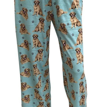 Golden Retriever Pajama Bottoms