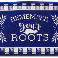 Gingham Cotton Printed Rugs