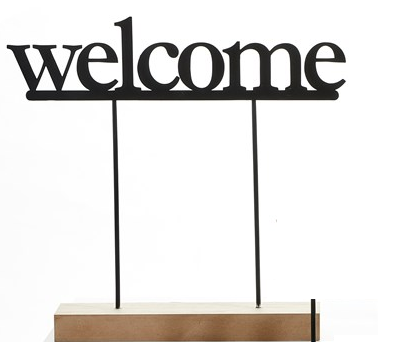 Metal Sentiment Decor