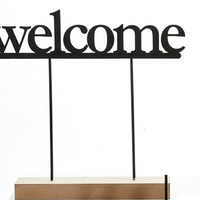 Metal Sentiment Decor