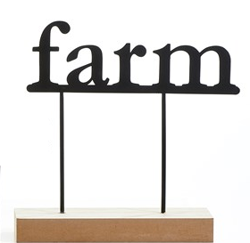 Metal Sentiment Decor