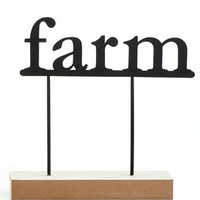 Metal Sentiment Decor