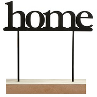 Metal Sentiment Decor