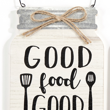 Jar Shaped Wall Sign