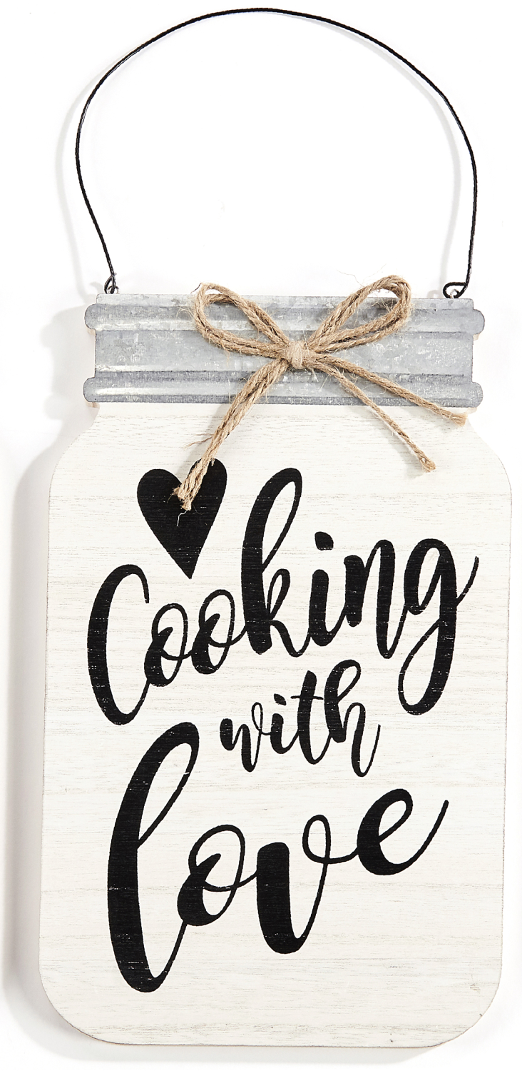 Jar Shaped Wall Sign