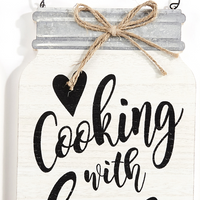 Jar Shaped Wall Sign