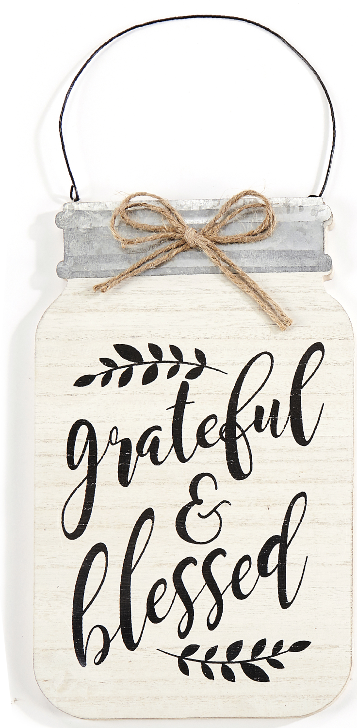 Jar Shaped Wall Sign
