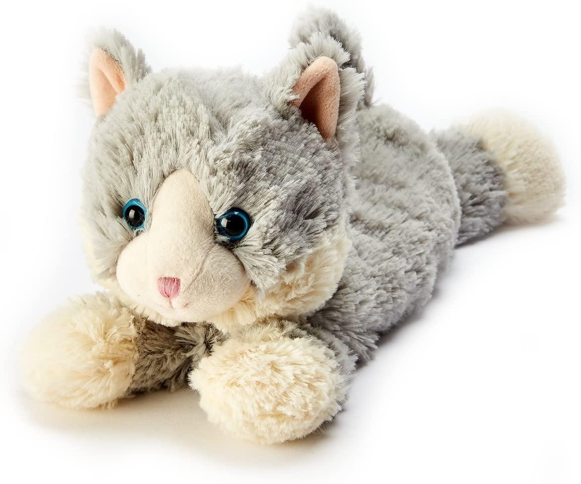 Grey Laying Down Cat Warmies