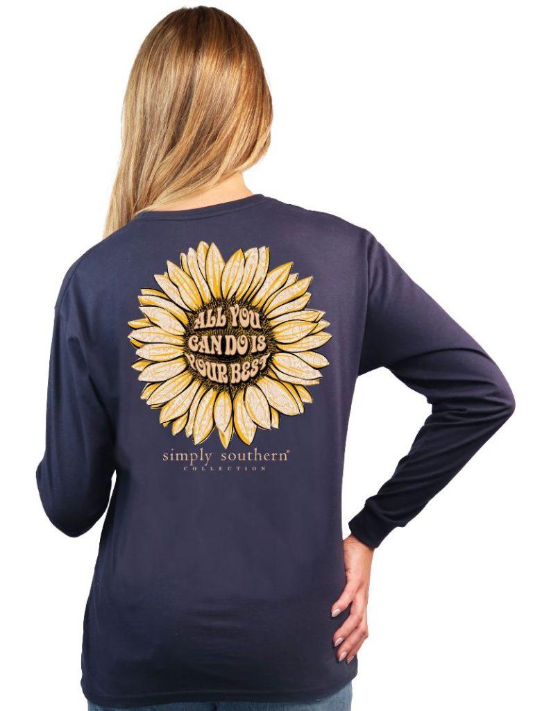 Best Sunflower Long Sleeve Shi