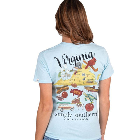 Youth VA State Shirt