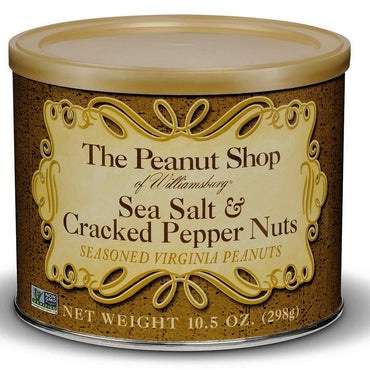 Sea Salt & Pepper Peanuts