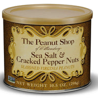 Sea Salt & Pepper Peanuts