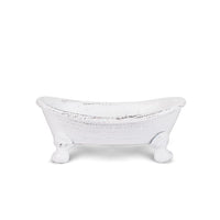 Iron White Bathtub Soap Dish