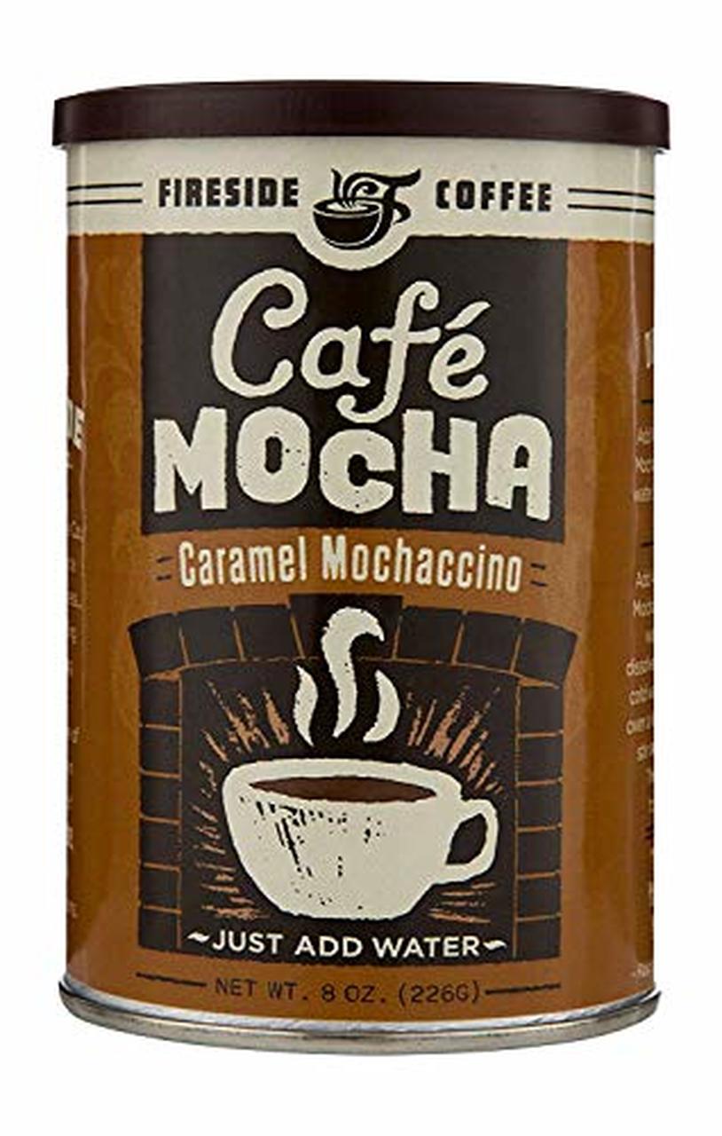8oz Carmel Mochaccino Cafe Mocha