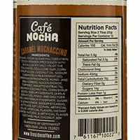 8oz Carmel Mochaccino Cafe Mocha