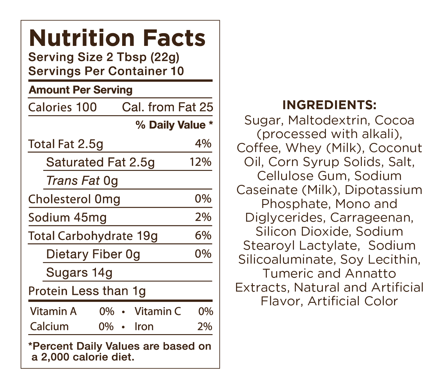 Cafe Mocha Irish Creme 8oz