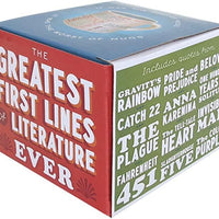 First Lines Literature Mug