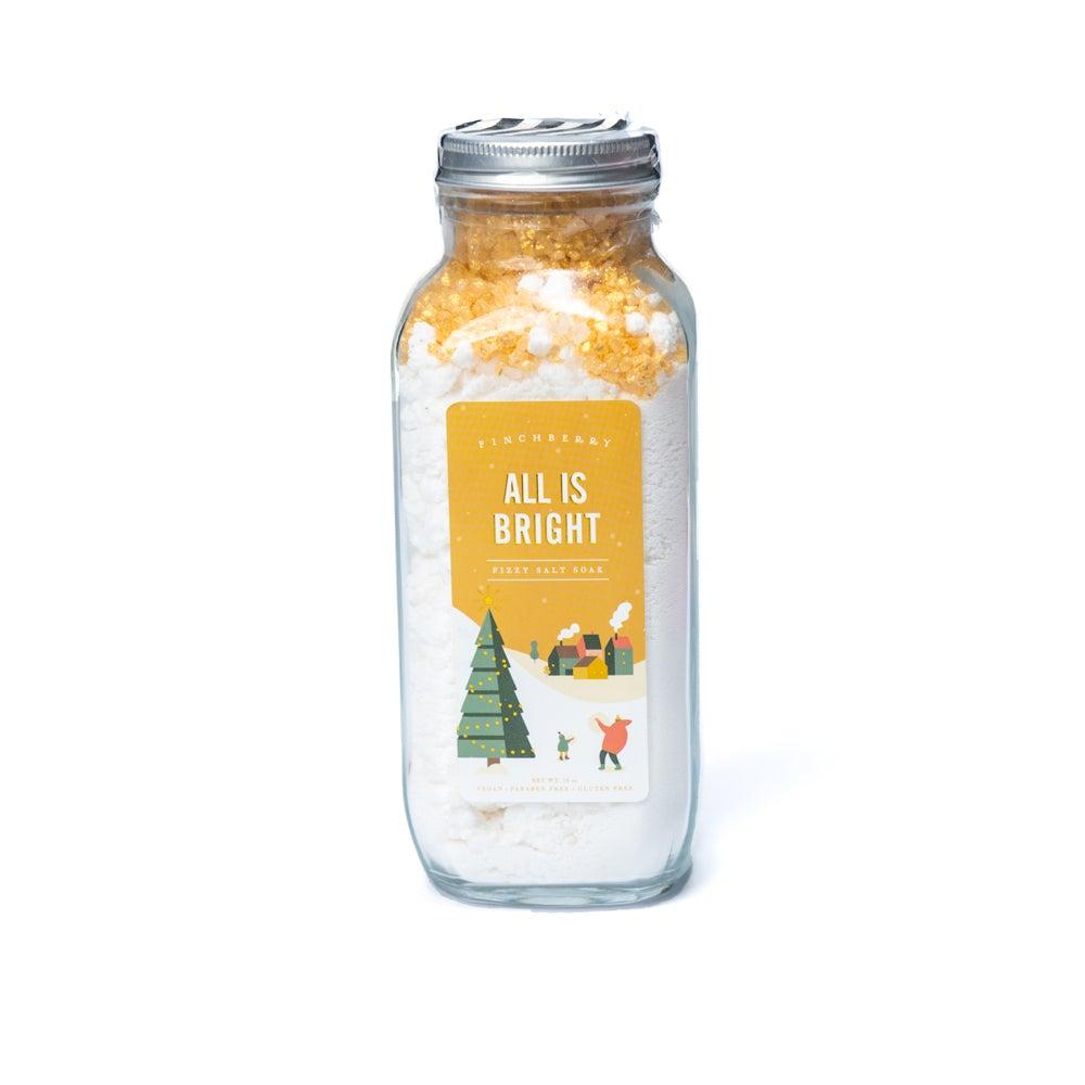 Fizzy Salt Bath- All Is Bright