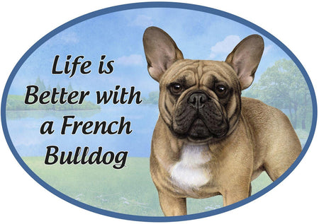 French Bulldog Car Magnet