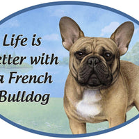 French Bulldog Car Magnet