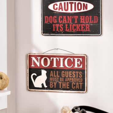 Caution Dog/Cat Signs