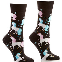 Ctn&Plst. Wm Crew Sock Unicorn