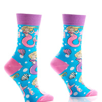 Cttn,Plstr&Spx Wmn-CrwSck-Mermaid