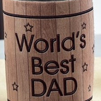 World's Best Dad Bottle Holder