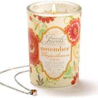 November Secret Jewels Candle